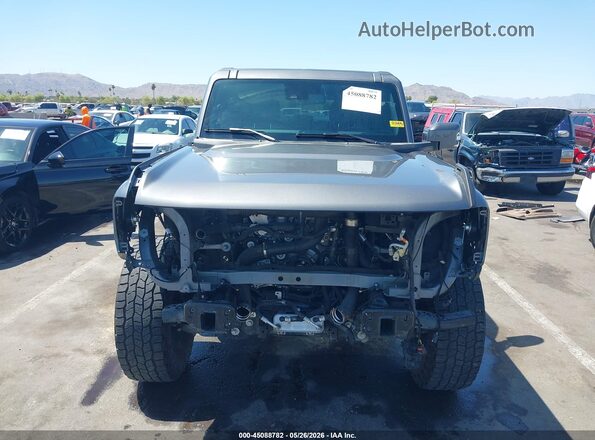 1FMEE5BP3MLA67433 2021 FORD BRONCO Gray Front view