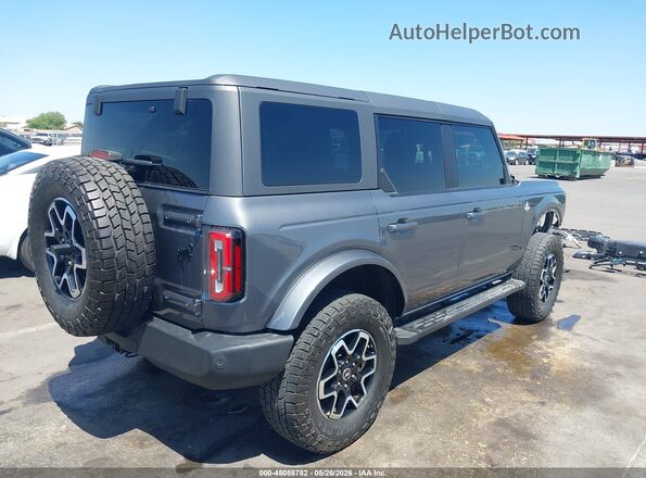 1FMEE5BP3MLA67433 2021 FORD BRONCO Gray Rear right