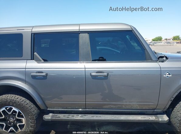 1FMEE5BP3MLA67433 2021 FORD BRONCO Gray 360 interior view