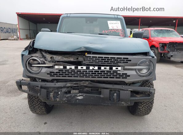 1FMEE5DH2MLA78851 2021 FORD BRONCO Dark Blue Widok wnętrza z tyłu
