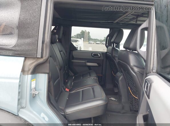 1FMEE5DH2MLA78851 2021 FORD BRONCO Dark Blue Widok naklejki z numerem VIN