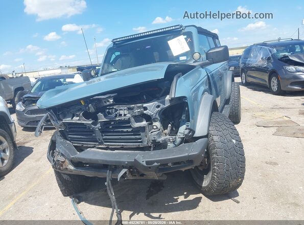 1FMEE5DH5NLA81311 2022 FORD BRONCO Blue უკანა სალონის ხედი