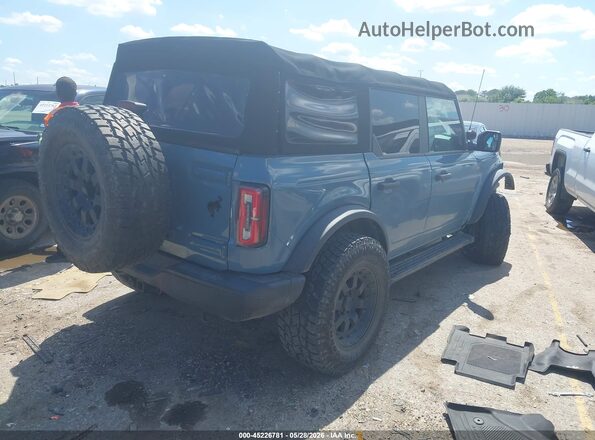 1FMEE5DH5NLA81311 2022 FORD BRONCO Blue უკანა მარჯვენა