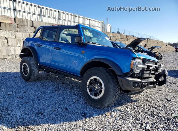 1FMEE5DH8NLB86358 2022 FORD BRONCO Синий 