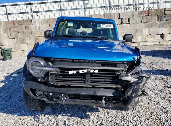 1FMEE5DH8NLB86358 2022 FORD BRONCO Синий 