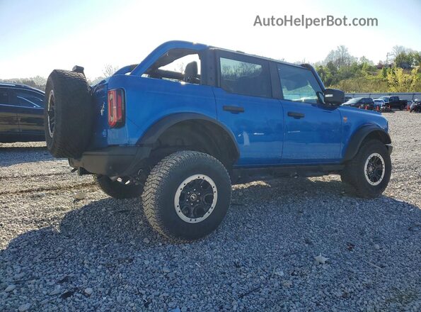 1FMEE5DH8NLB86358 2022 FORD BRONCO Синий 