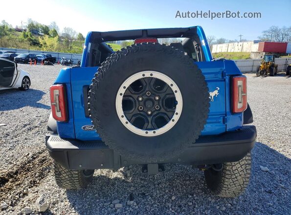 1FMEE5DH8NLB86358 2022 FORD BRONCO Синий 