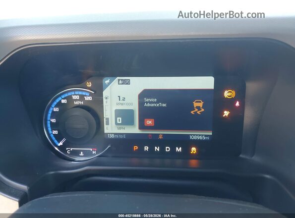 1FMEE5DH8PLB07029 2023 FORD BRONCO Белый Вид задних сидений