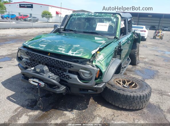 1FMEE5DH9PLB22512 2023 FORD BRONCO Green Front view