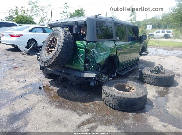 1FMEE5DH9PLB22512 2023 FORD BRONCO Green Rear right