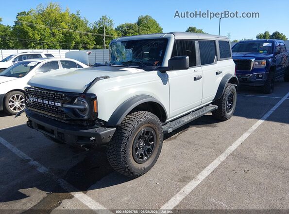 1FMEE5DP1PLB30255 2023 FORD BRONCO Бирюзовый Передняя левая четверть
