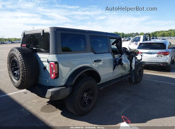 1FMEE5DP1PLB30255 2023 FORD BRONCO Бирюзовый Задняя правая четверть