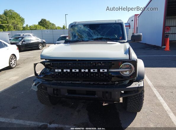 1FMEE5DP1PLB30255 2023 FORD BRONCO Бирюзовый Вид задней части салона