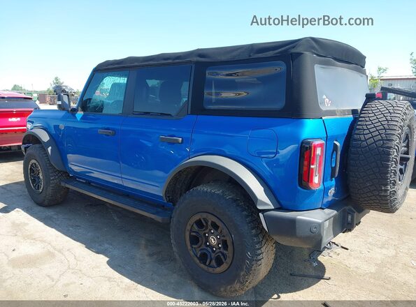 1FMEE5DP2NLA74064 2022 FORD BRONCO Blue Widok wnętrza z tyłu