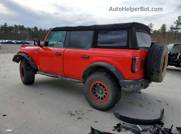 1FMEE5DP2NLA86375 2022 FORD BRONCO Красный 
