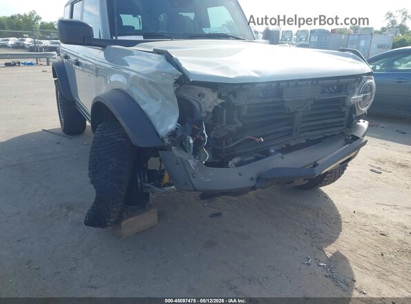 1FMEE5DP2PLB25100 2023 FORD BRONCO Gray Front view