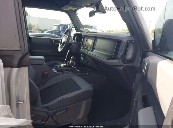 1FMEE5DP2PLB25100 2023 FORD BRONCO Gray Front interior view