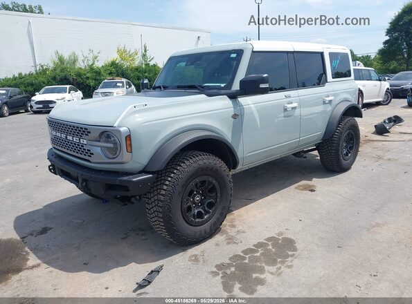 1FMEE5DP3PLB86746 2023 FORD BRONCO Gray Передня ліва чверть