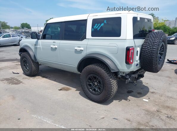 1FMEE5DP3PLB86746 2023 FORD BRONCO Gray Задня ліва чверть