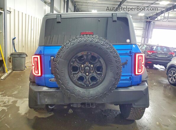 1FMEE5DP3PLC11418 2023 FORD BRONCO Blue Հետևի տեսք