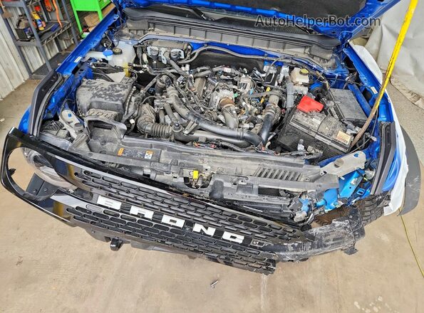 1FMEE5DP3PLC11418 2023 FORD BRONCO Blue Սալոնի հետևի տեսք