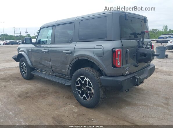 1FMEE5DP4NLB67362 2022 FORD BRONCO Gray Հետևի ձախ