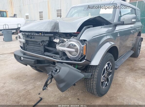 1FMEE5DP4NLB67362 2022 FORD BRONCO Gray Դիմացի տեսք