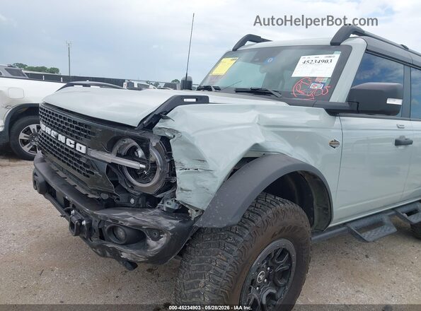 1FMEE5DP5PLB11658 2023 FORD BRONCO Gray წინა ხედი