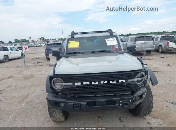 1FMEE5DP5PLB11658 2023 FORD BRONCO Gray ხელსაწყოთა პანელის ხედი
