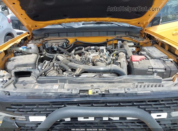 1FMEE5DP6MLA99810 2021 FORD BRONCO Yellow Հետևի տեսք