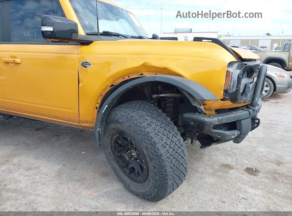 1FMEE5DP6MLA99810 2021 FORD BRONCO Yellow Դիմացի տեսք
