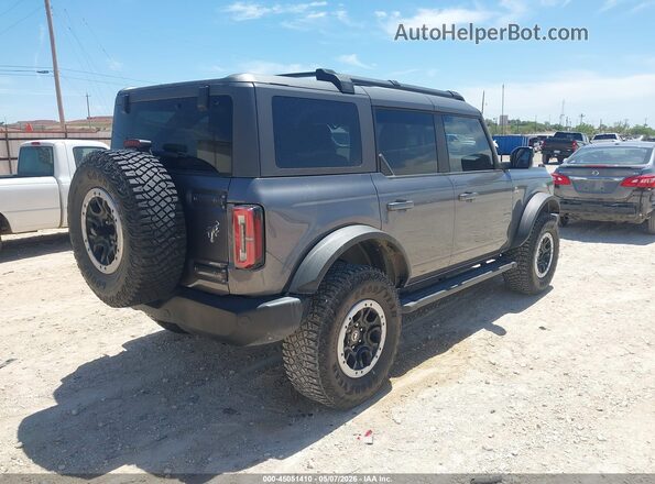 1FMEE5DP6PLB48198 2023 FORD BRONCO Gray Задня права чверть
