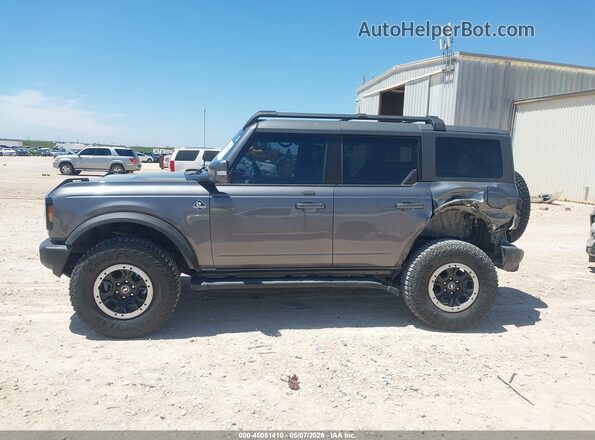 1FMEE5DP6PLB48198 2023 FORD BRONCO Gray Панорамний вид салону 360°
