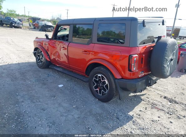 1FMEE5DP6PLB56155 2023 FORD BRONCO Red უკანა მარცხენა