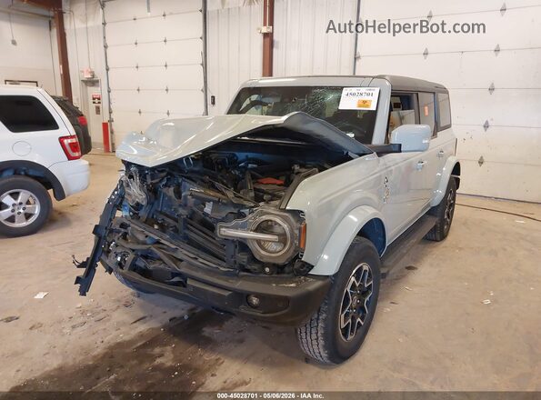 1FMEE5DP6PLB60867 2023 FORD BRONCO Gray Widok z przodu
