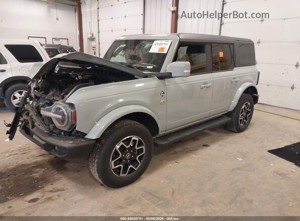 1FMEE5DP6PLB60867 2023 FORD BRONCO Gray Przód lewy