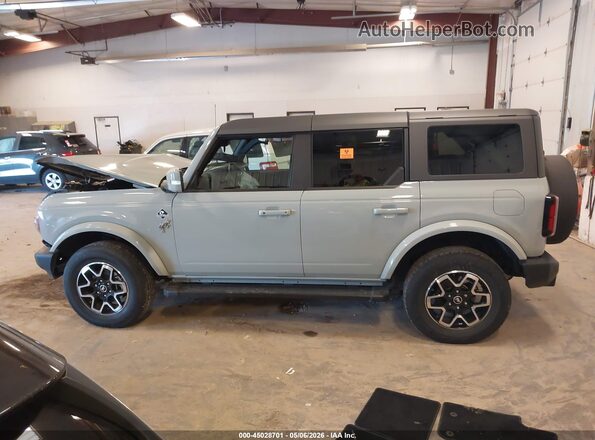 1FMEE5DP6PLB60867 2023 FORD BRONCO Gray Widok wnętrza 360 stopni