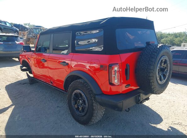 1FMEE5DP7MLA70252 2021 FORD BRONCO Красный Задняя левая четверть