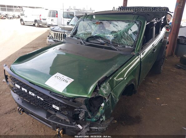 1FMEE5DP7NLB16695 2022 FORD BRONCO Green Դիմացի տեսք