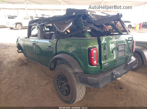 1FMEE5DP7NLB16695 2022 FORD BRONCO Green Հետևի ձախ