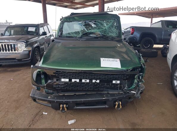 1FMEE5DP7NLB16695 2022 FORD BRONCO Green Սալոնի հետևի տեսք