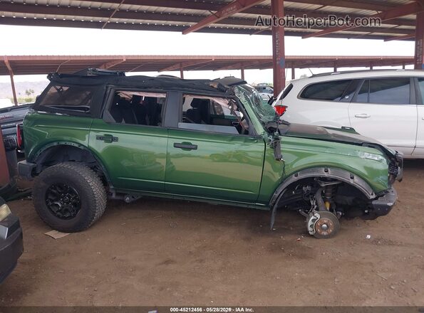 1FMEE5DP7NLB16695 2022 FORD BRONCO Green Սալոնի 360 աստիճան տեսք