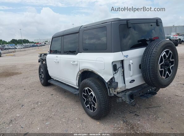 1FMEE5DP8PLB68677 2023 FORD BRONCO Белый Задняя левая четверть