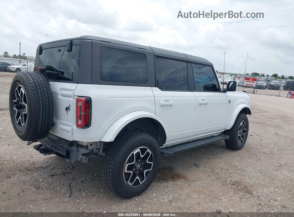 1FMEE5DP8PLB68677 2023 FORD BRONCO Белый Задняя правая четверть