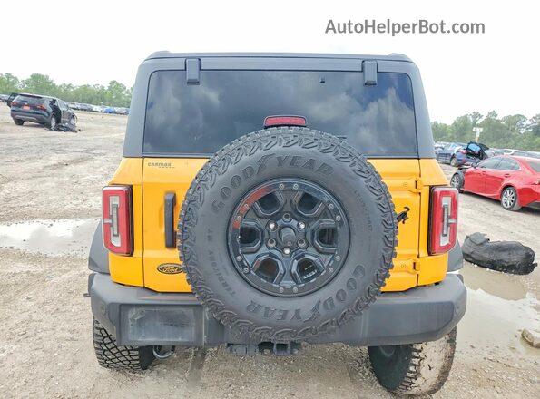 1FMEE5DPXNLA96572 2022 FORD BRONCO Yellow Widok z tyłu