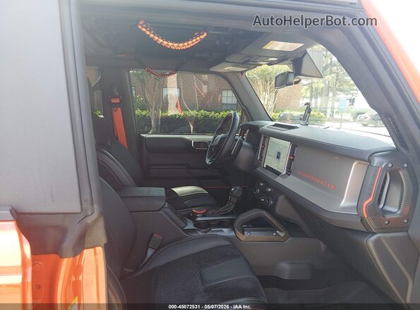 1FMEE5JR0NLA51372 2022 FORD BRONCO Orange 