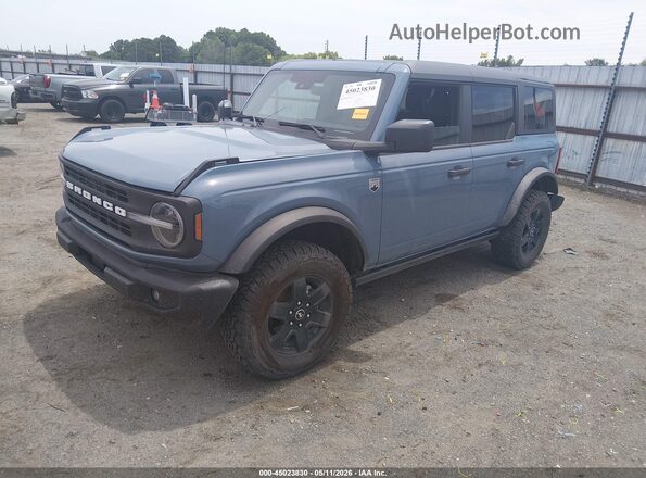 1FMEE7BH1SLA82000 2025 FORD BRONCO Blue Առջևի ձախ երեք քառորդ տեսարան