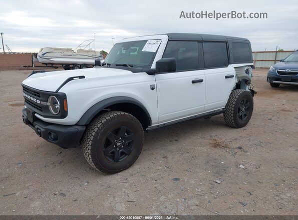 1FMEE7BH2SLB09852 2025 FORD BRONCO White Առջևի ձախ երեք քառորդ տեսարան
