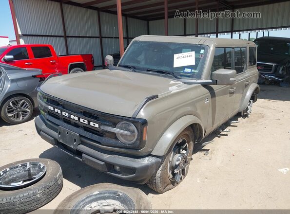 1FMEE8BP9SLB15435 2025 FORD BRONCO Gray წინა მარცხენა ხედი სამი მეოთხედიდან