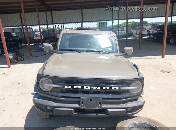 1FMEE8BP9SLB15435 2025 FORD BRONCO Gray ხელსაწყოთა პანელის ხედი